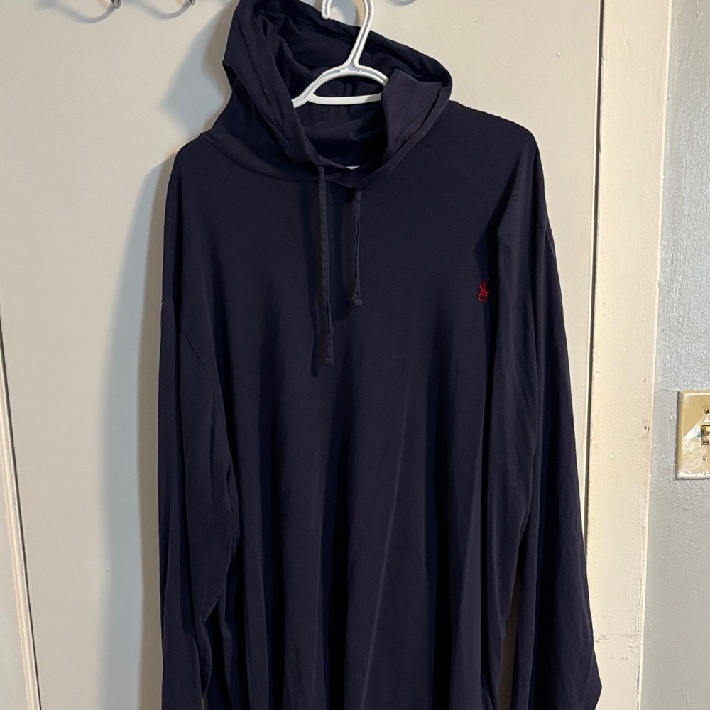 Men's Navy Hoodie by Ralph Lauren
